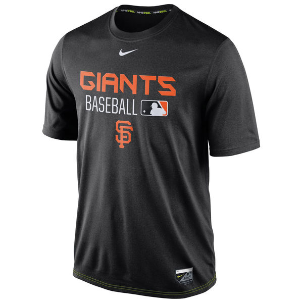 MLB Men San Francisco Giants Nike Legend Team Issue Performance TShirt Black